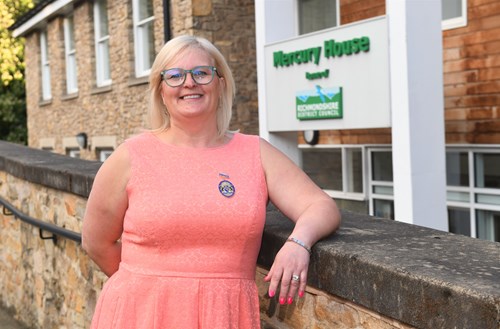 Image of new council leader, Councillor Angie Dale