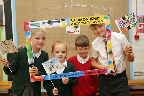 Children with UCI flags