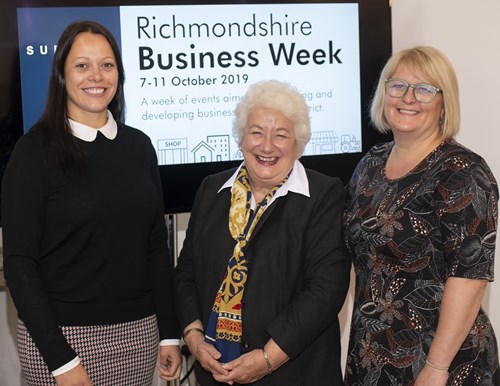 Baroness Harris at Richmondshire Business Week launch event