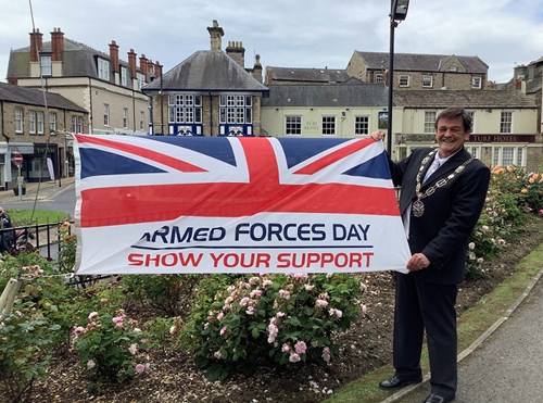 Armed Forces Day flag