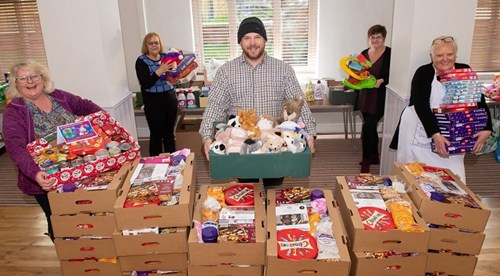 Food donations to be handed out to the homeless