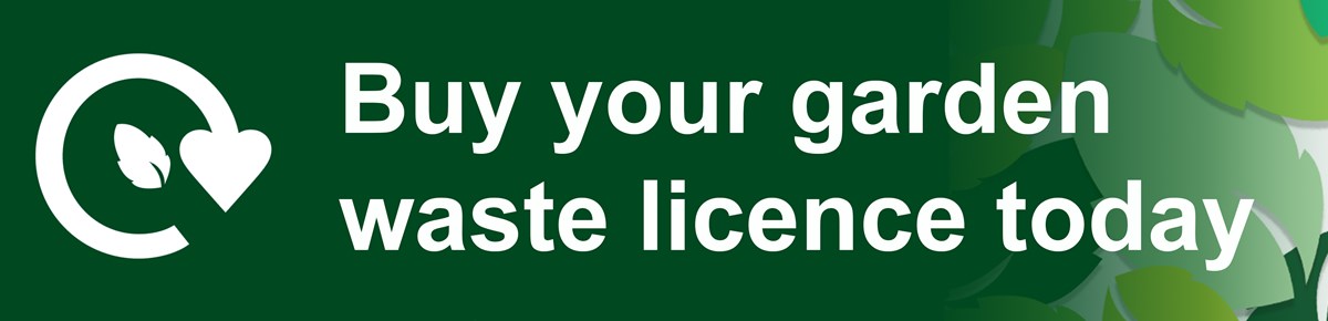 Buy your garden waste licence