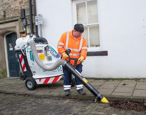 New street cleaning machine