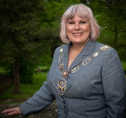 New chairman Councillor Lorraine Hodgson